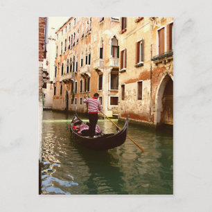 Der Gondolier Postkarte