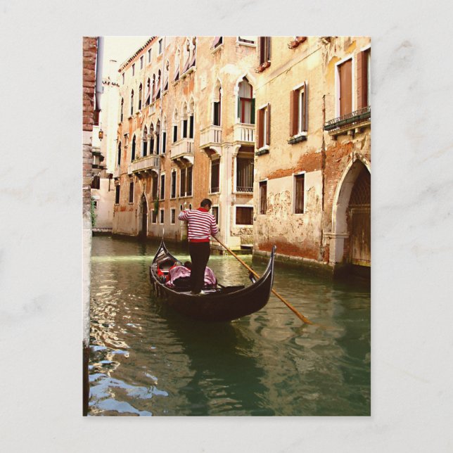 Der Gondolier Postkarte (Vorderseite)