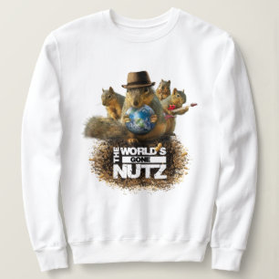 Der Gone Nutz mit Eichhörnchen Bad Sweatshirt