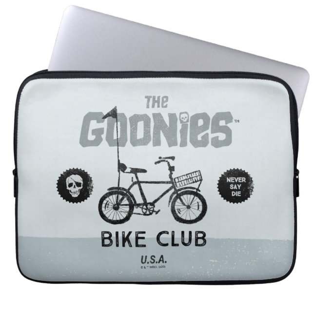 Der Goonies Bike Club U.S.A. Laptopschutzhülle (Vorderseite)