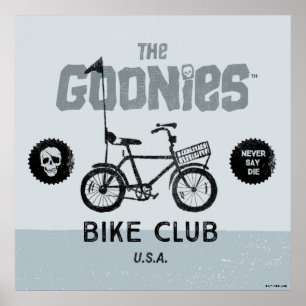 Der Goonies Bike Club U.S.A. Poster