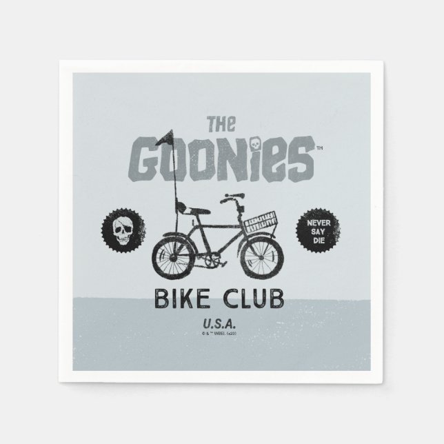 Der Goonies Bike Club U.S.A. Serviette (Vorderseite)