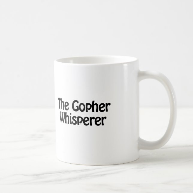 der Gopher flüstern Kaffeetasse (Rechts)