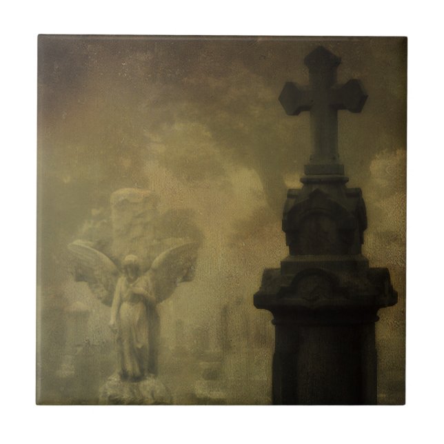 Der gotische Nebel Fliese (Vorderseite)