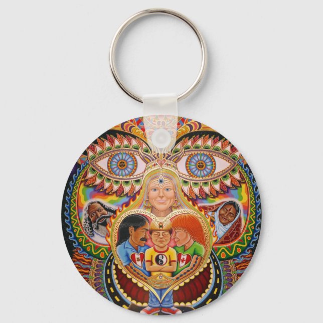 Der Gott der Heilung Schlüsselanhänger (Vorderseite)