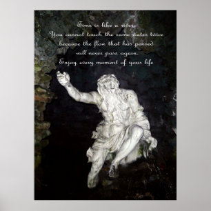 Der Gott des Flusses. Poster