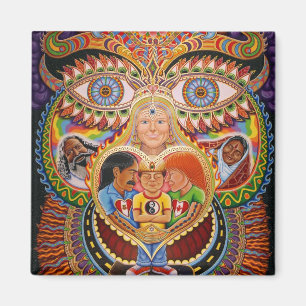 Der Gott des Heilens Magnet