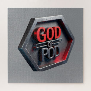 Der Gott des POD (Print On Demand) Puzzle