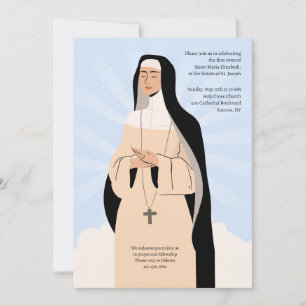 Der Gott gewidmet Schleiernahme Einladung