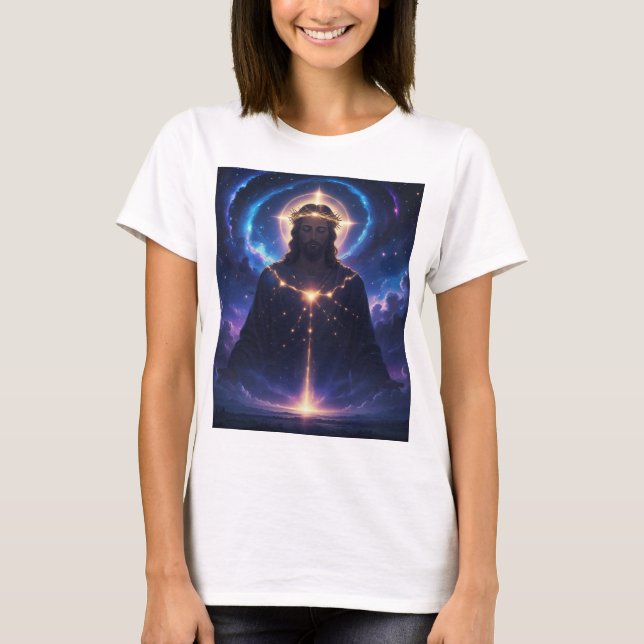 Der Gott ist Masih Vater auf dem Planeten T-Shirt (Vorderseite)