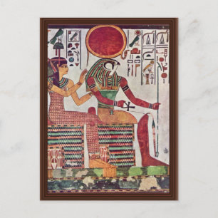 Der Gott kehrte Harakleti Gemenheit und die Göttin Postkarte