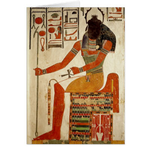 Der Gott, Khepri, vom Grab von Nefertari