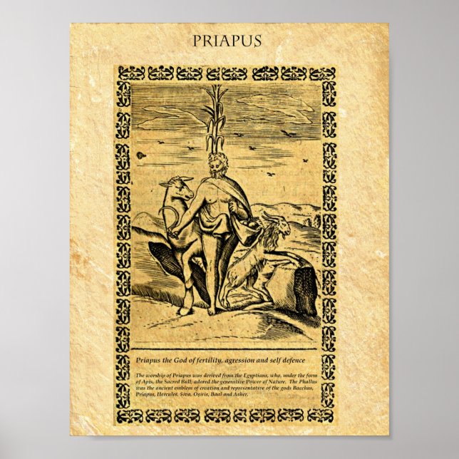DER GOTT PRIAPUS POSTER (Vorne)
