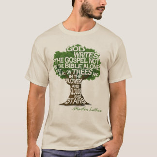 "Der Gott schreibt in der Natur" Greentrust-Shirt T-Shirt