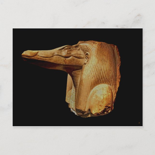 Der Gott Sobek Postkarte (Vorderseite)