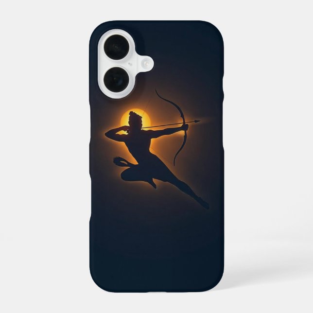 Der göttliche Pfeil des Sieges iPhone 16 Hülle (Rückseite)