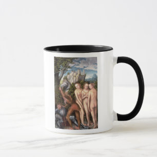 Der GottMercury, der Paris weckt Tasse