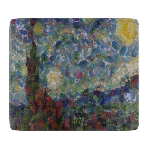 Der Gourdy Nacht Starry Fine Art Spoof Schneidebrett