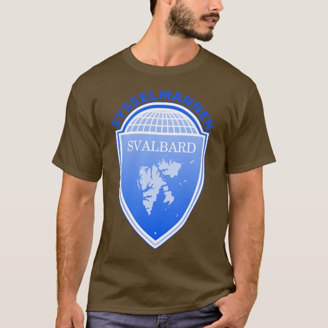 der Gouverneur Svalbard, Norwegen T-Shirt (Vorderseite)