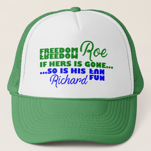 Der GrabBack Trucker Hat Truckerkappe (Vorderseite)