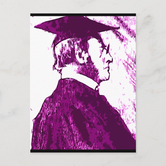 Der Graduate Ankündigungspostkarte (Vorderseite)