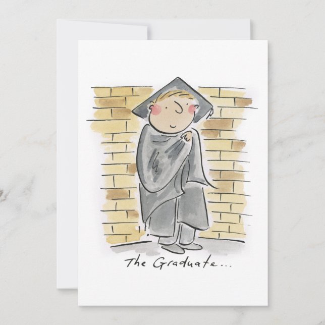 Der Graduate Einladung (Vorderseite)