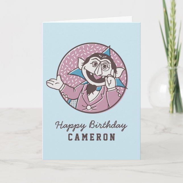 Der Graf| Sie können immer auf mich zählen Karte (Vorderseite)