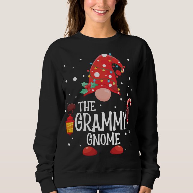 Der Grammy Gnome Matching Family Christmas Gnome P Sweatshirt (Vorderseite)