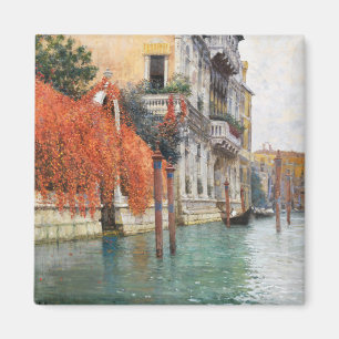Der Grand Canal in Venedig (von Vincenzo Caprile) Magnet