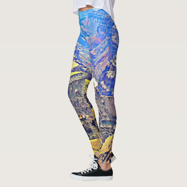 "Der Grand Canyon" der Frauen in den Leggings (Links)