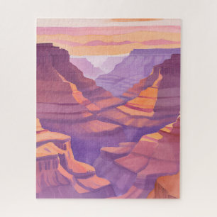Der Grand Canyon   Nationalpark Aquarell Puzzle