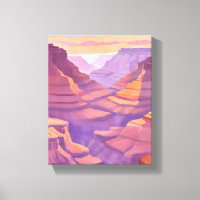 Der Grand Canyon | Nationalpark Wasserfarbe