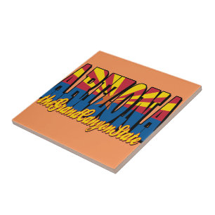 Der Grand Canyon-Staat Fliese