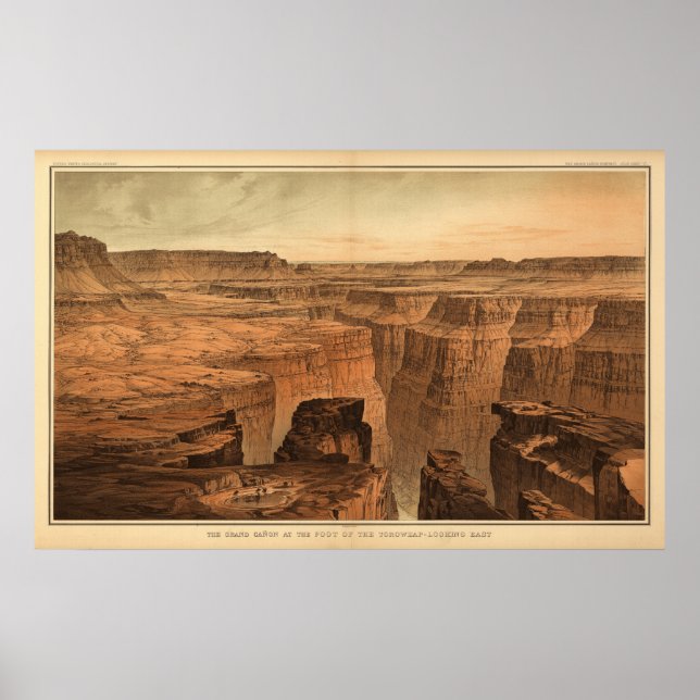 Der Grand Canyon - Toroweap Poster (Vorne)