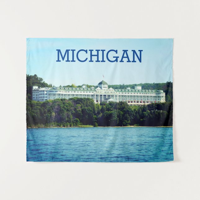 Der Grand Michigan Wandteppich (Vorderseite (Horizontal))