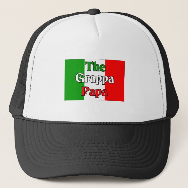 Der grappa-Papa Truckerkappe (Vorderseite)