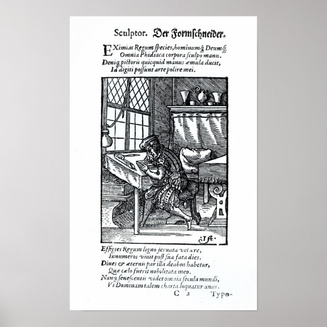 Der Graver, herausgegeben von Hartman Schopper Poster (Vorne)