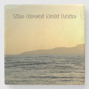 Der Great Salt LakesteinUntersetzer Steinuntersetzer