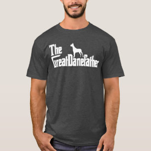 Der GreatDaneVater Lustiger Great Dane Hund Papa M T-Shirt