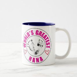 Der Greatist Nana der Welt Cup Zweifarbige Tasse