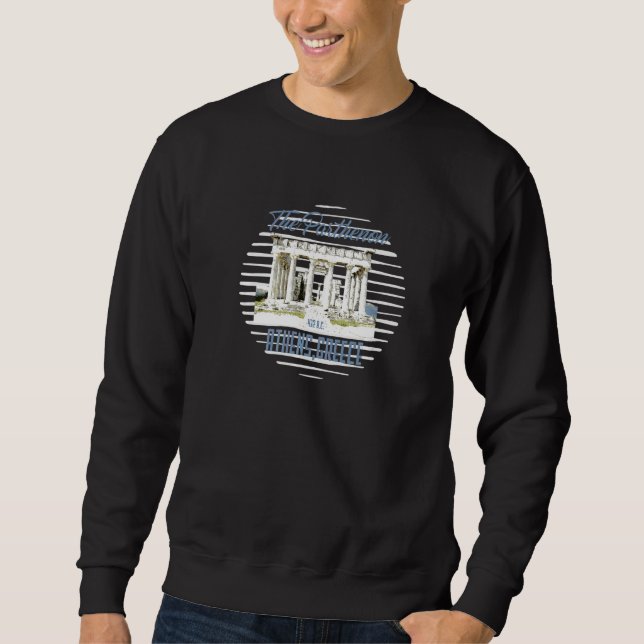 Der griechische Parthenon Athen Sweatshirt (Vorderseite)