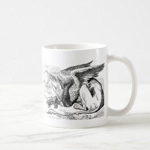 Der Griffin aus der Alice im Wunderland Kaffeetasse