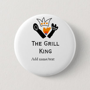 Der Grill-Meister hinzufügen Namen Text Kochen am Button
