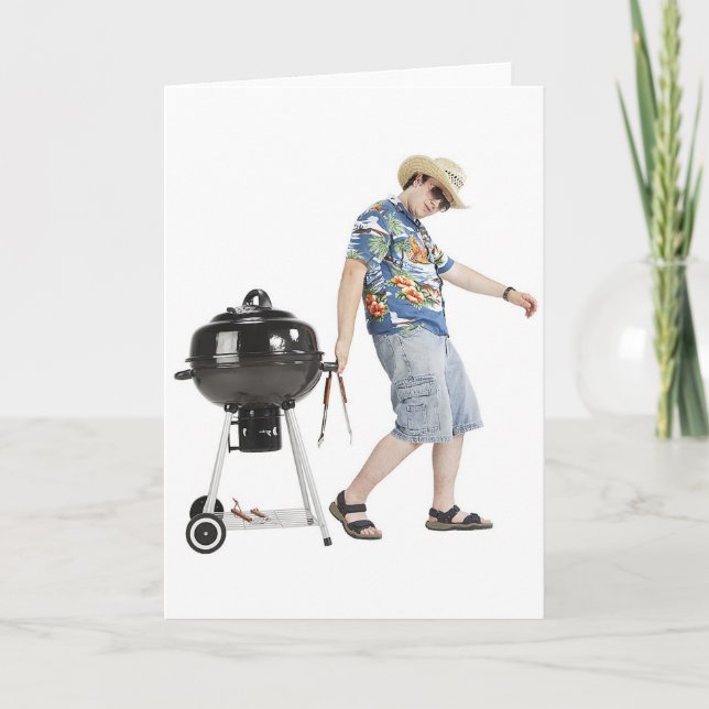 Der Grill-Typ Karte (Vorderseite)