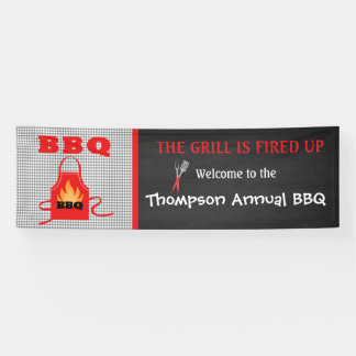 Der Grill wird herauf jährliche GRILLEN Fahne Banner