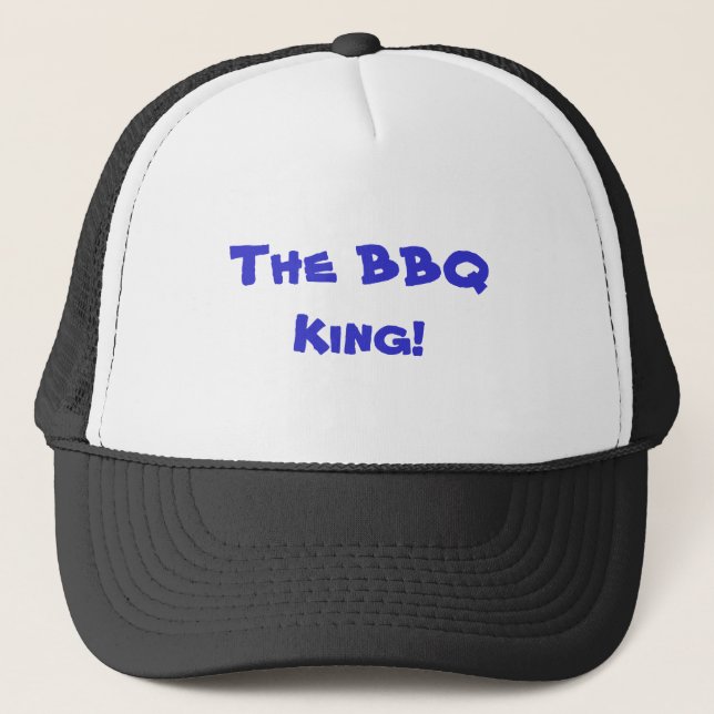 Der GRILLEN König! Truckerkappe (Vorderseite)