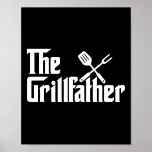 Der Grillfather Bbq Grill Und Räucherofen Rbecue K Poster