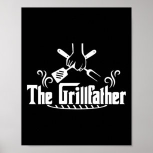 Der Grillfather Bbq Grill Und Räucherofen Rbecue K Poster