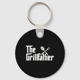 Der Grillfather Bbq Grill und Smoker Rbecue Chef 1 Schlüsselanhänger