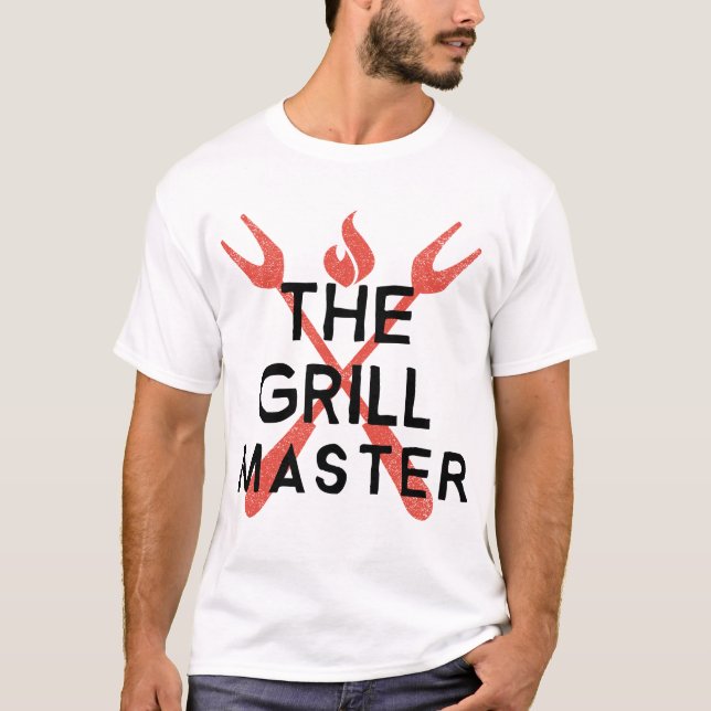 Der Grillmeister T-Shirt (Vorderseite)
